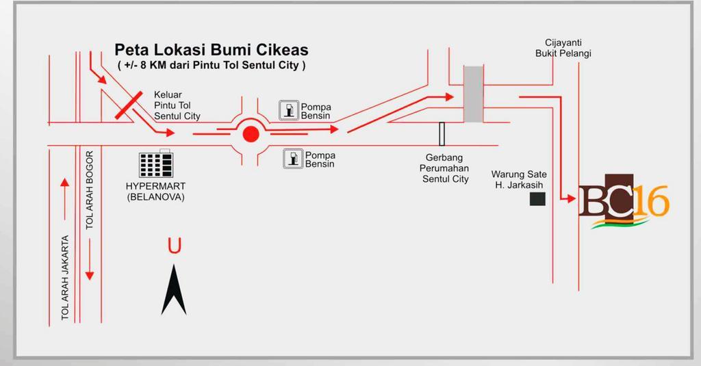 Bumi Cikeas Sentul Bogor Exterior foto